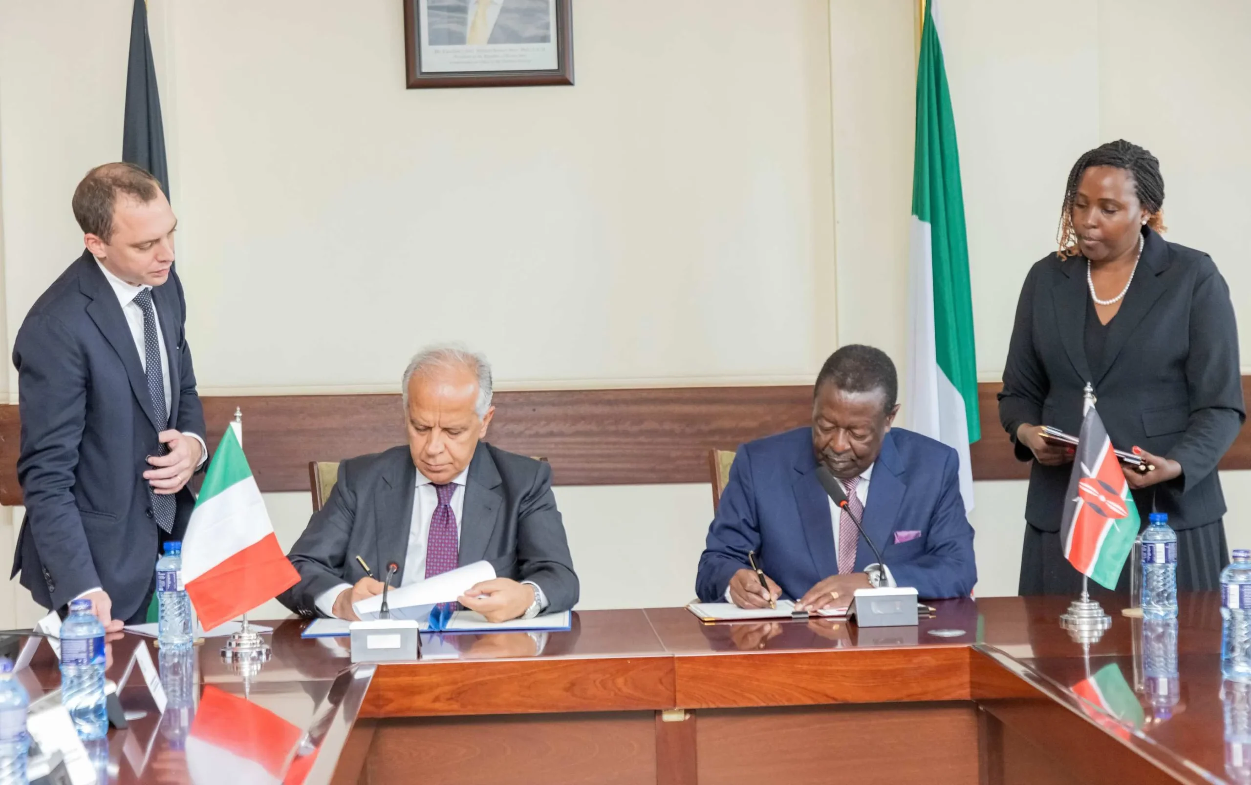 Kenya and Italy sign MoU on legal labour migration, skills and worker protection