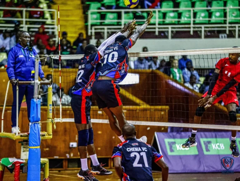 Volleyball: Chema storm into finals, KPC to face Prisons