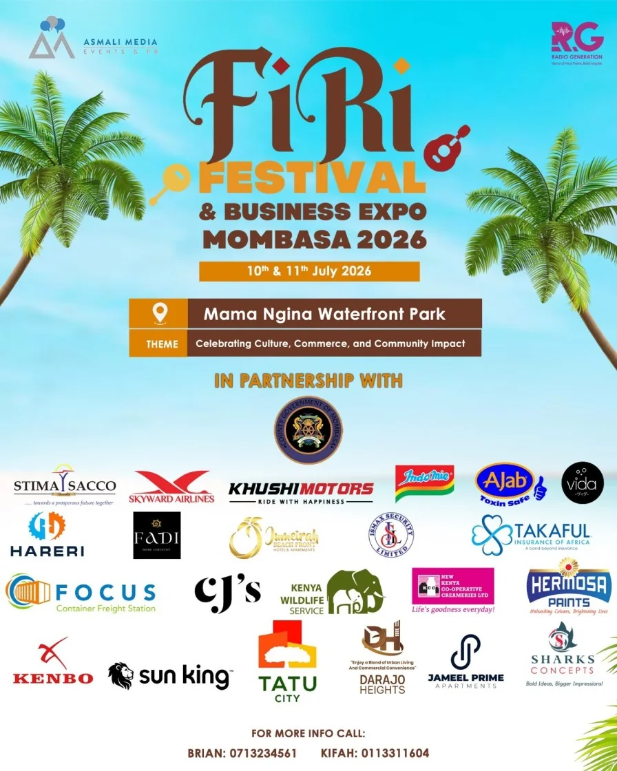 Culture meets commerce as Firi Festival begins in Mombasa