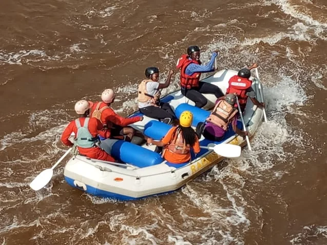 Kenya crowned African rafting champions at World Cup Series