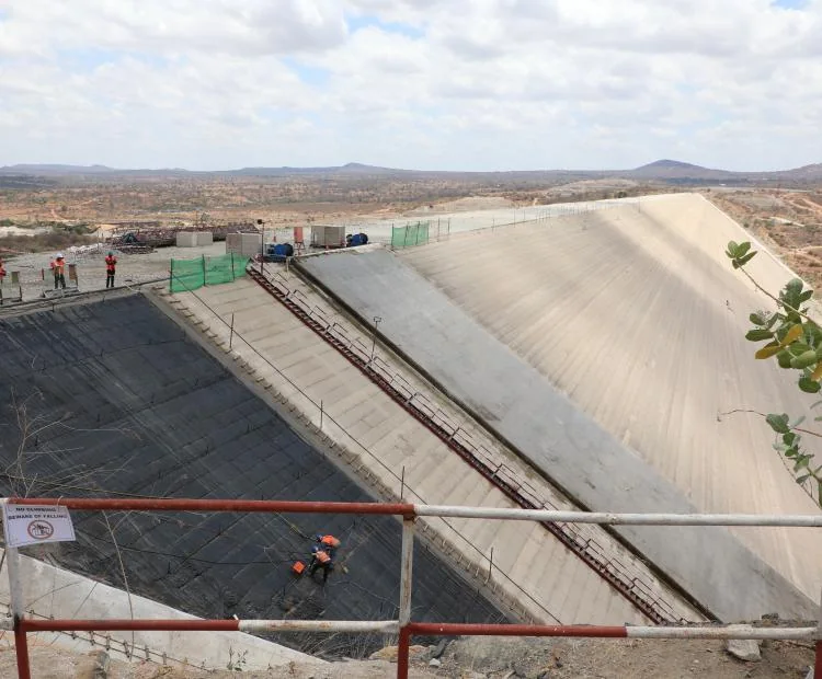 Another delay for Thwake Dam as Ruto sets April completion date
