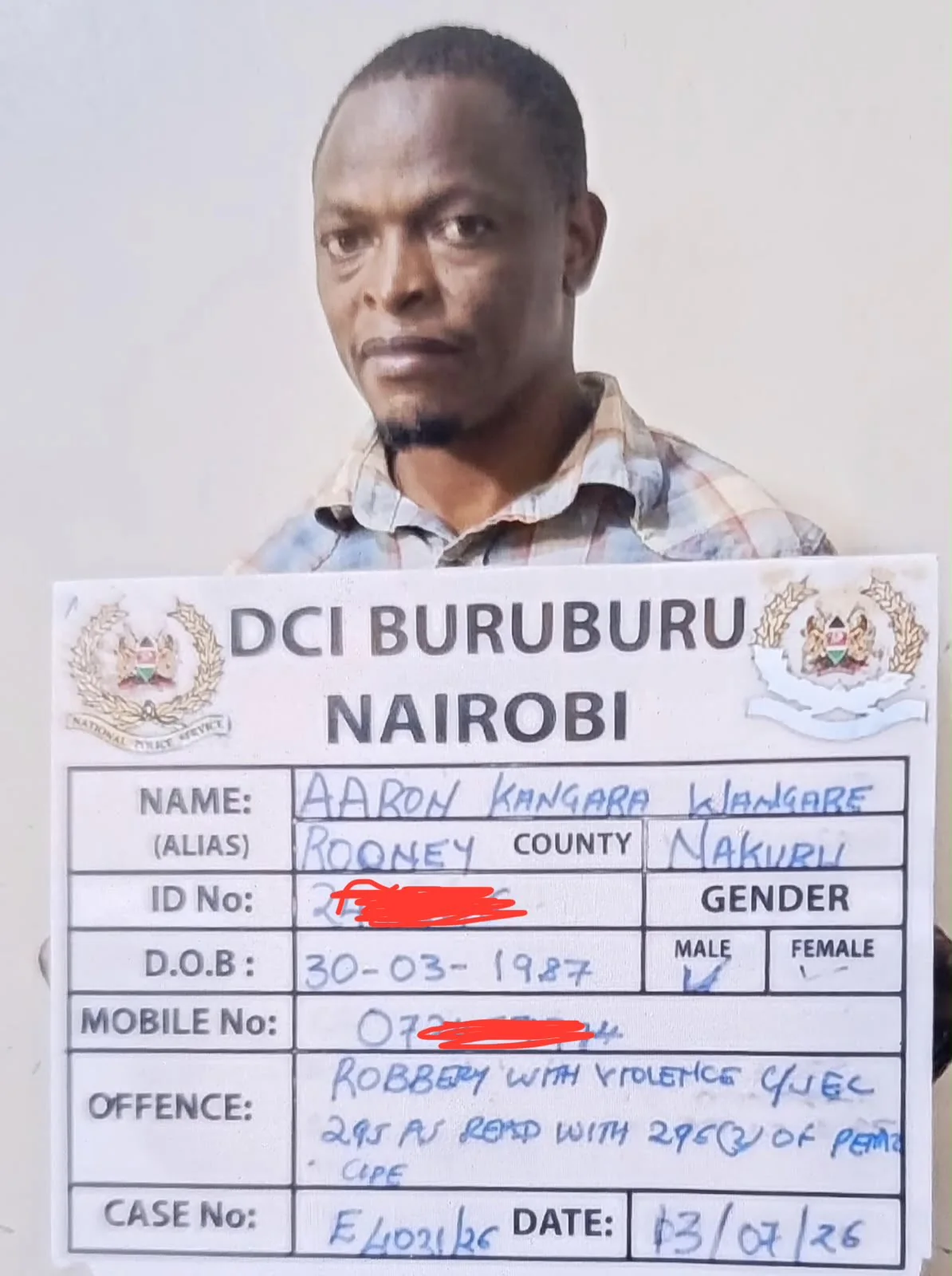 Nairobi MCA, two others charged with robbery with violence over Donholm attack