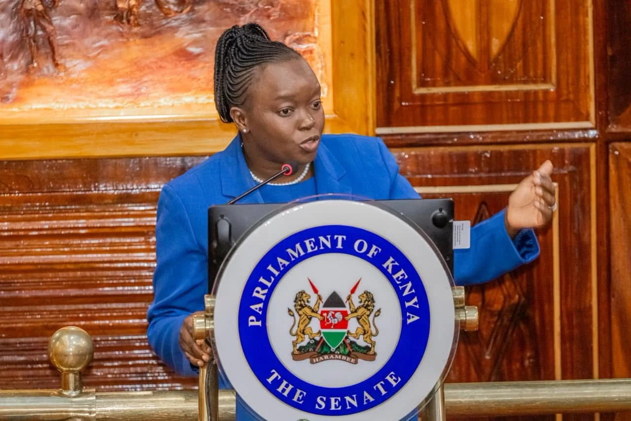 Environment Cabinet Secretary Dr Deborah Mulongo appeared before the Senate plenary in Parliament on July 15, 2026. PHOTO/SENATE
