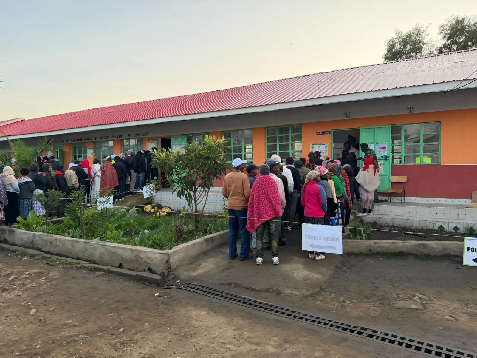 IEBC: Ol Kalou voter turnout stands at 38.2% by 1pm