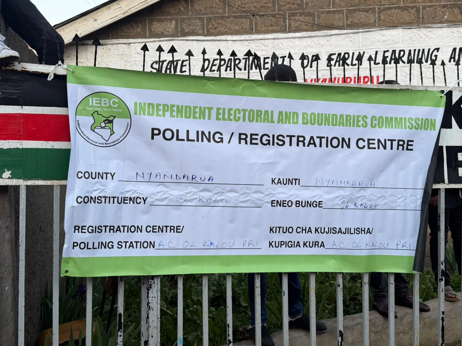 IEBC calls for evidence-based complaints as Ol Kalou by-election continues