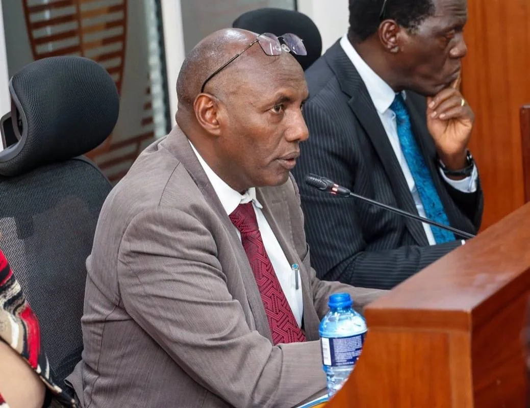 Principal Secretary for Petroleum Harsama Kello appears before the National Assembly Public Accounts Committee in Parliament on July 21, 2026. PHOTO/DAVID BOGONKO NYOKANG'I