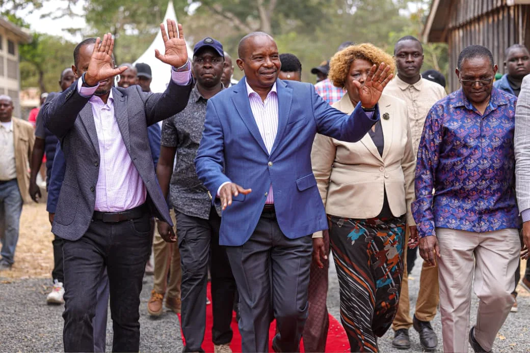 Deputy President Kithure Kindiki during the opening of the Kithimani Land Registry in Yatta Constituency, Machakos County on July 22, 2026. PHOTO/DPCS