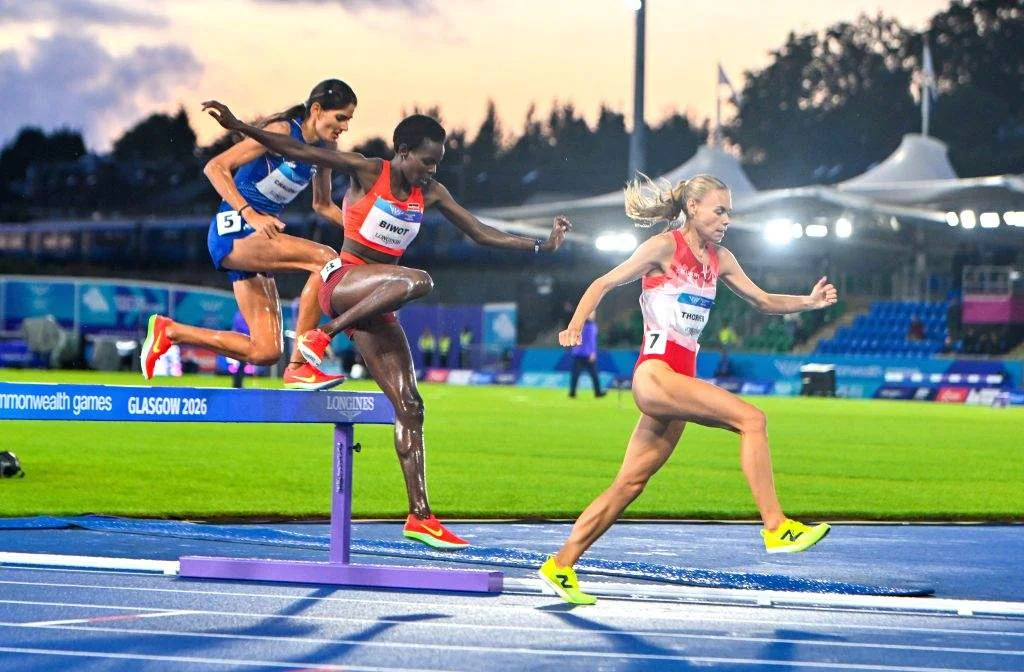 Faith Cherotich breaks Commonwealth Games record in women’s 3000m steeplechase as Lilian Odira qualifies in 800m