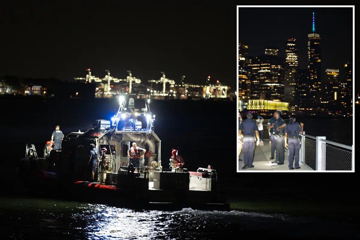 Woman and infant die after capsizing near Liberty Island; 12 rescued