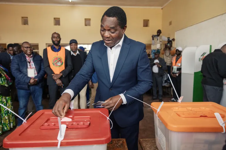 Hichilema wins second term as Zambia election results are declared