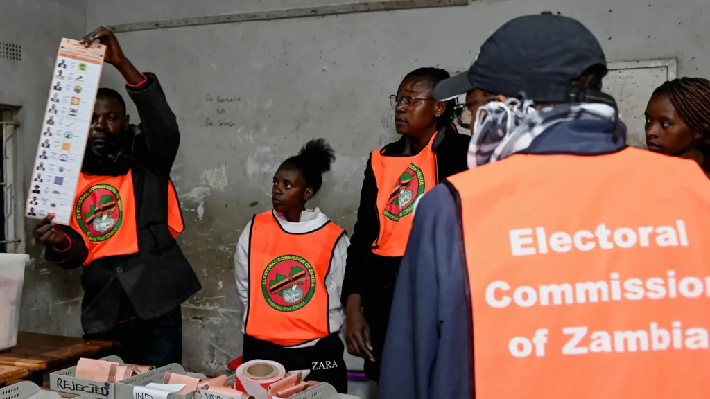 Zambia arrests top opposition figures as election tensions rise