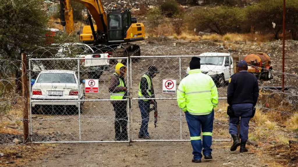 14 suspected illegal miners killed in South Africa mine dump collapse