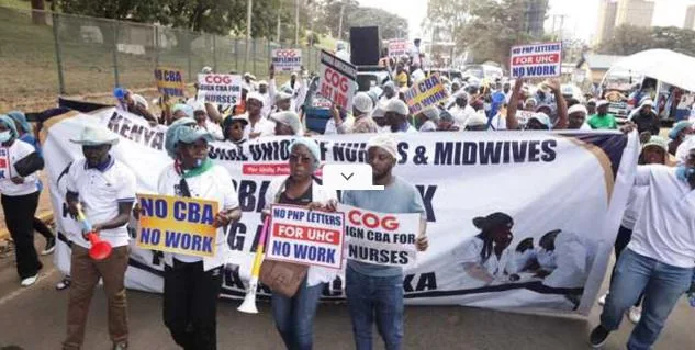 Nurses hold firm as strike enters fifth week