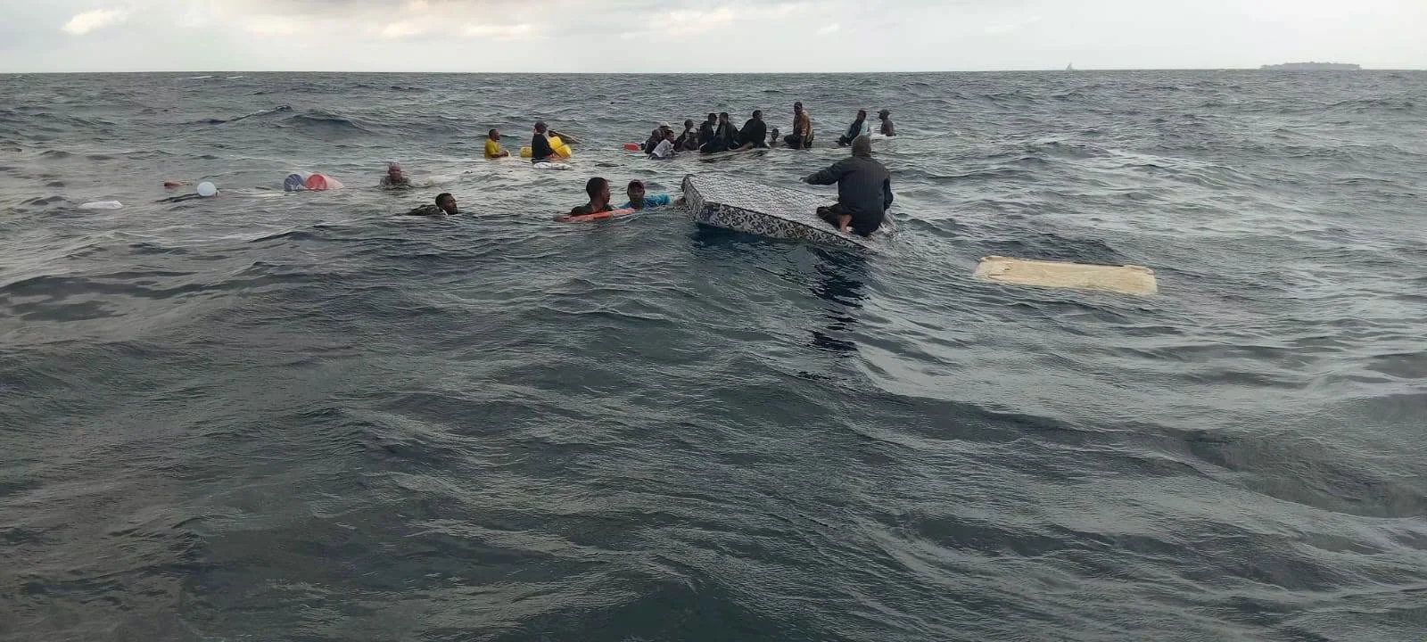 40 rescued after passenger vessel capsizes off Mkondoni coast