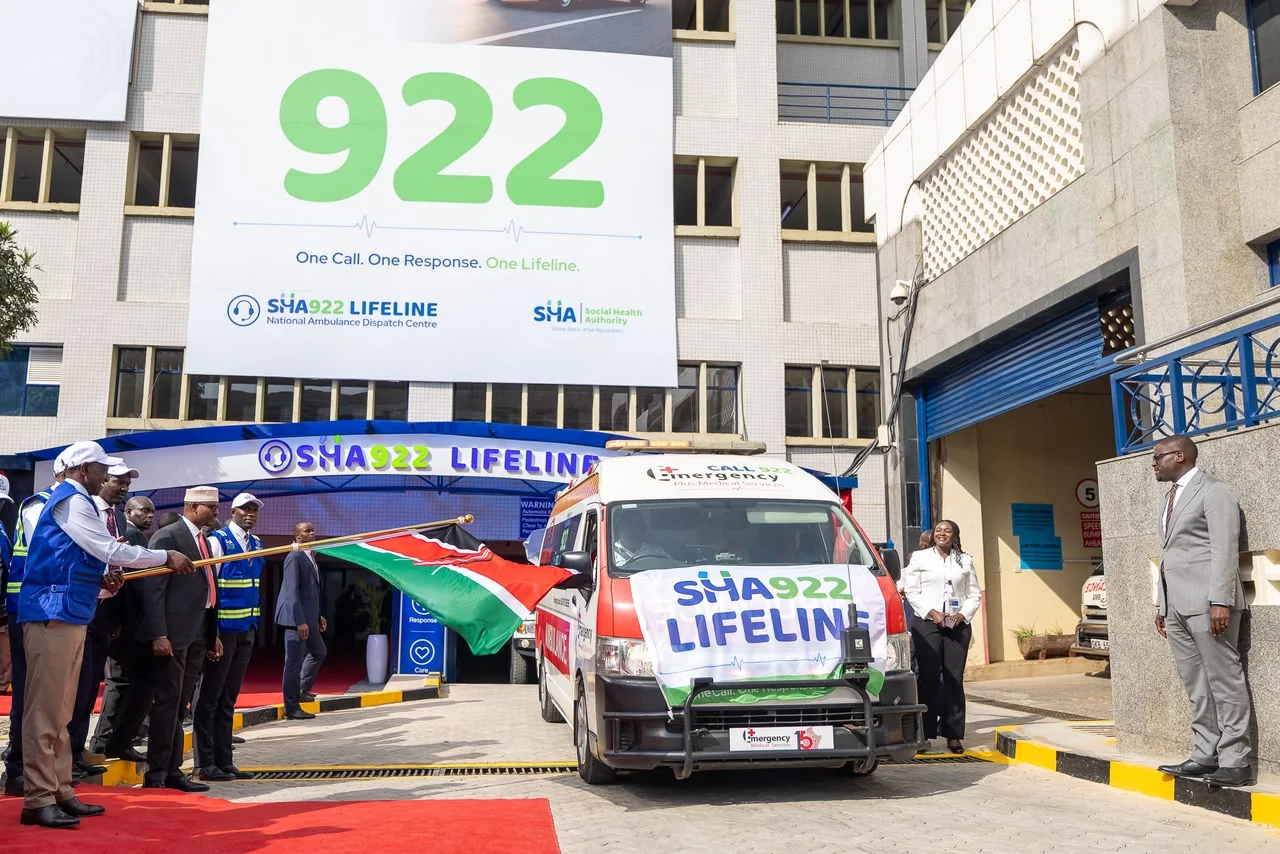 Ruto unveils 922 emergency hotline to transform Kenya's ambulance response