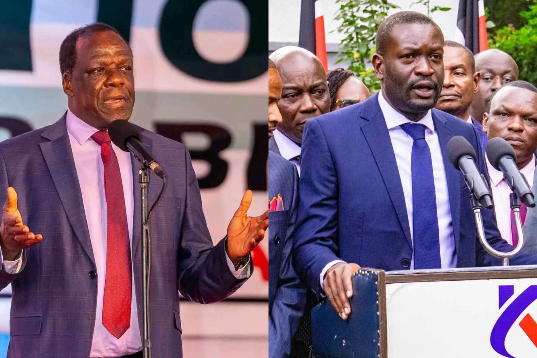 Just your blessing! Sifuna makes fresh appeal to Oparanya