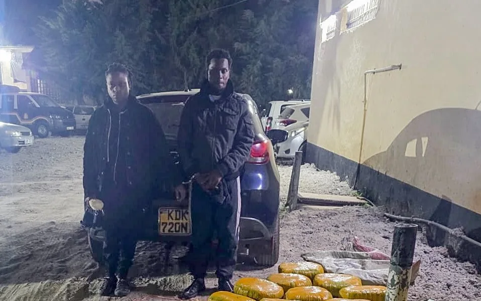 Nairobi police arrest two over suspected cannabis valued at Sh420,000