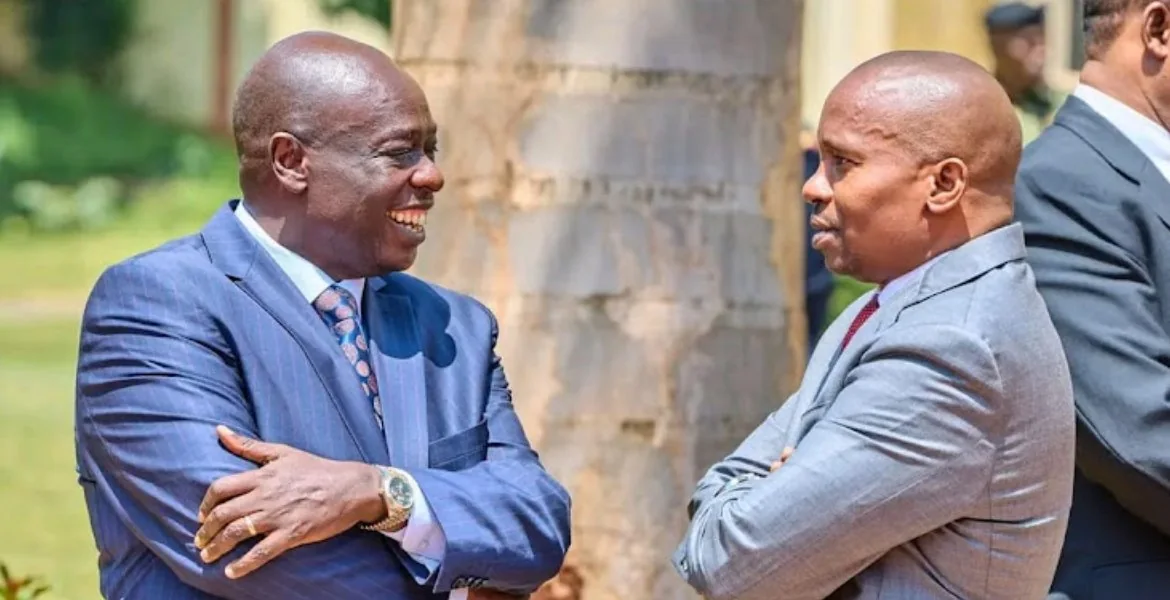 Kindiki to Gachagua: You are my brother by blood, not by choice