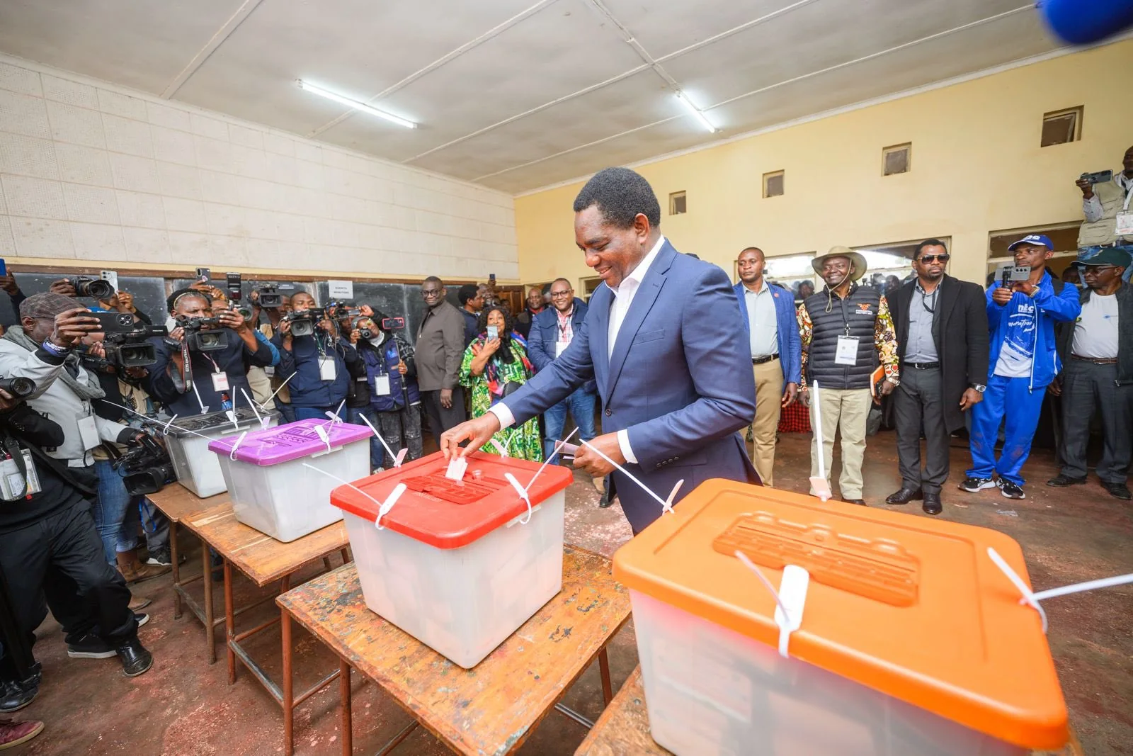 Ruto congratulates Hichilema on re-election as Zambia President