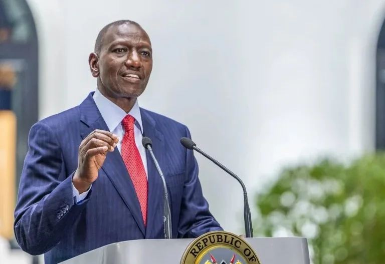 President William Ruto addressing the nation from State House, Nairobi on July 30, 2026.