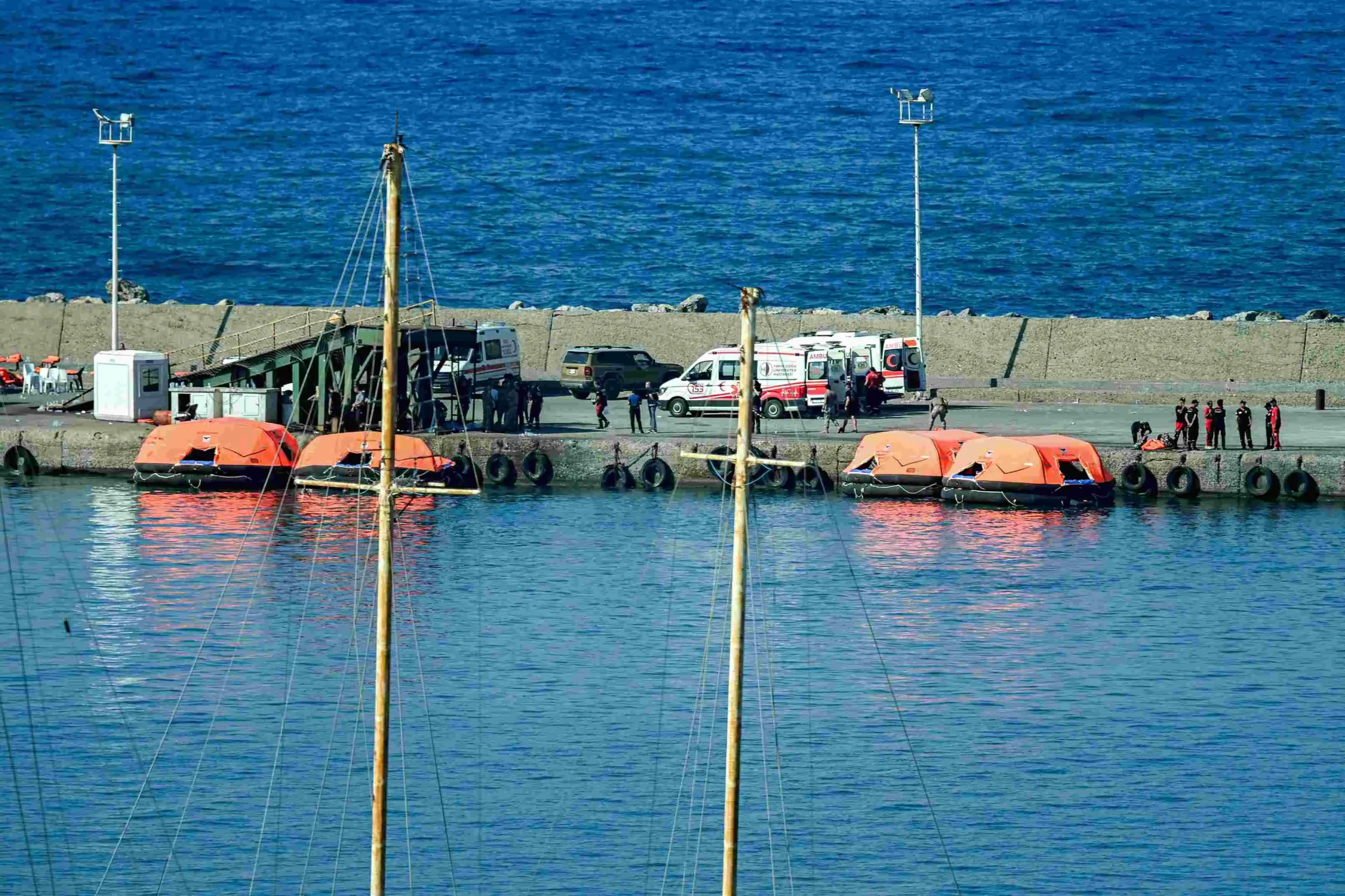 Eight people killed after passenger boat capsizes off northern Cyprus
