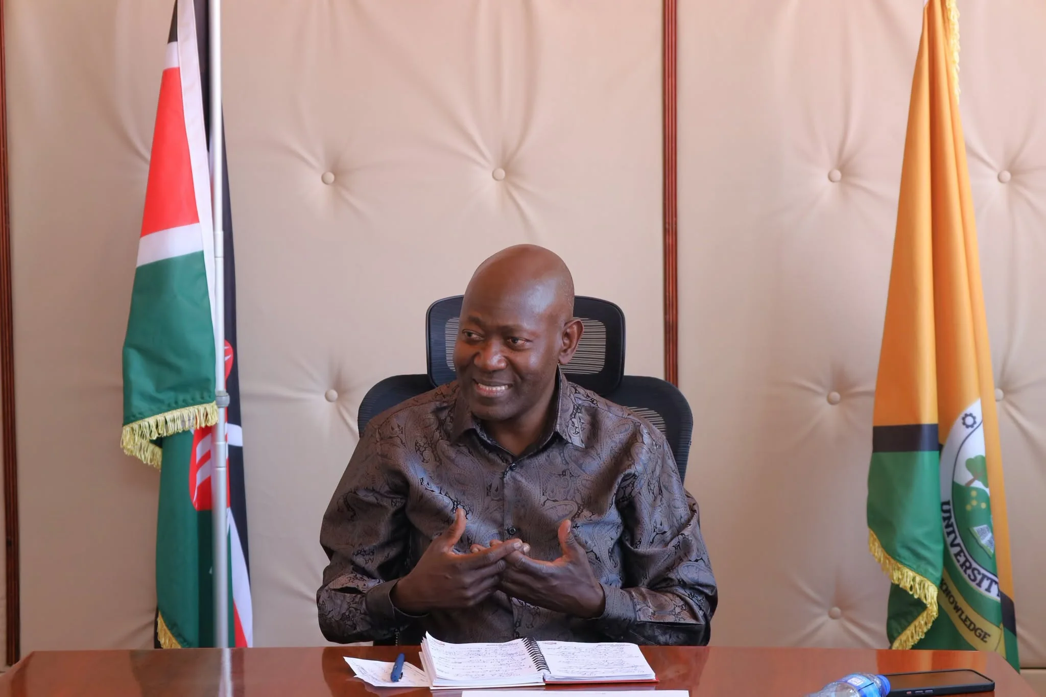 The Vice-Chancellor of Kaimosi Friends University (KAFU) is Prof. Peter Nyamuhanga Mwita. PHOTO/courtesy