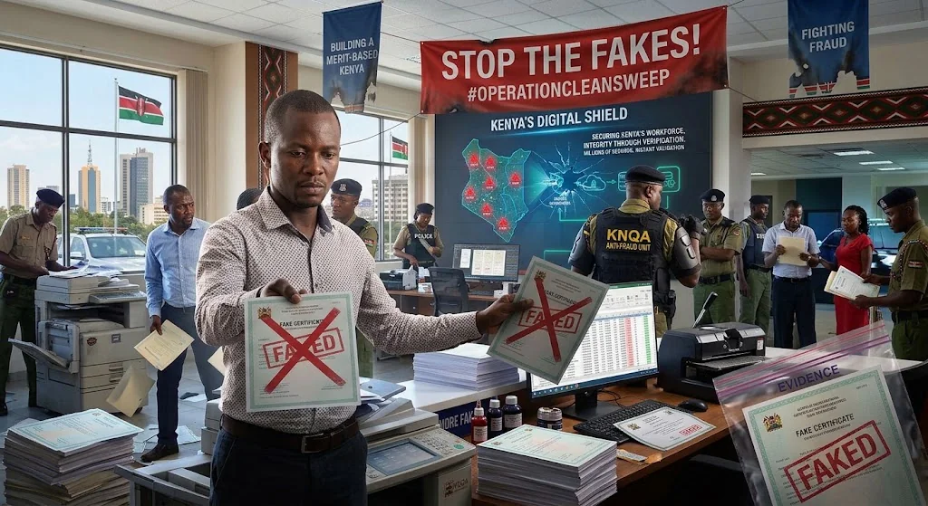 Fake certificate holders face new test as Gov't unveils national database
