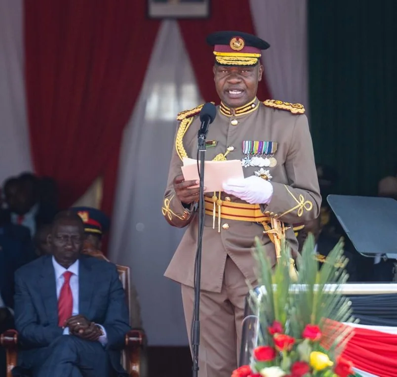 Uniform is a symbol of trust! Masengeli to new officers