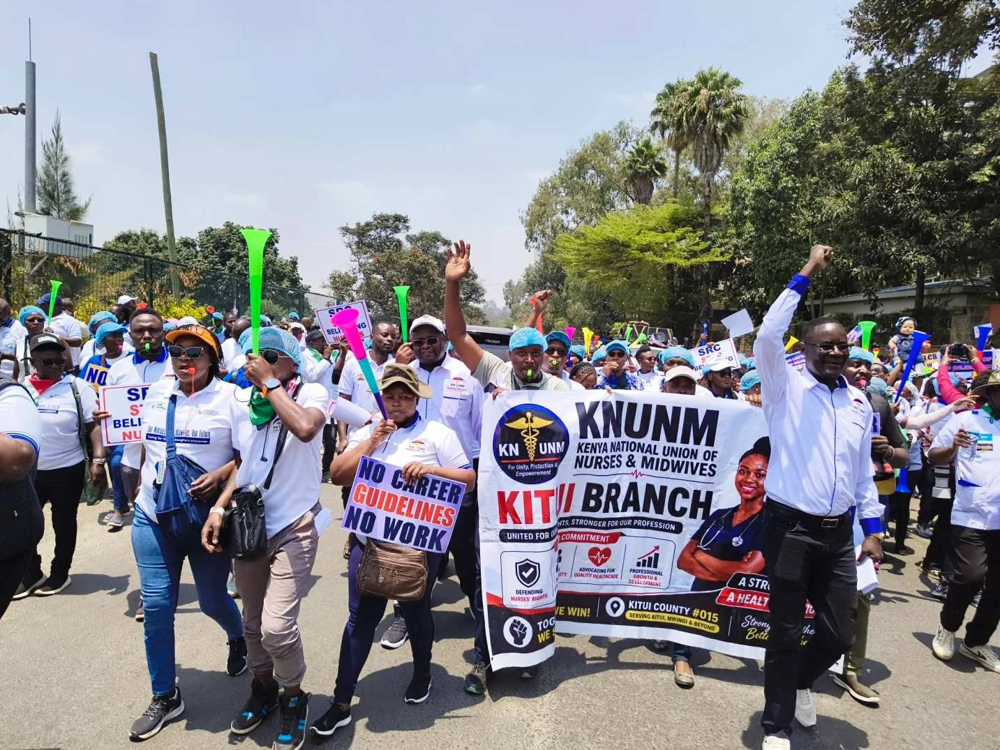 Nurses end 43-day strike, ordered back to work within 24 hours