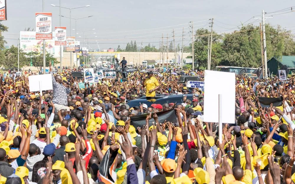 Ruto commissions water project, launches road to boost Kisumu connectivity