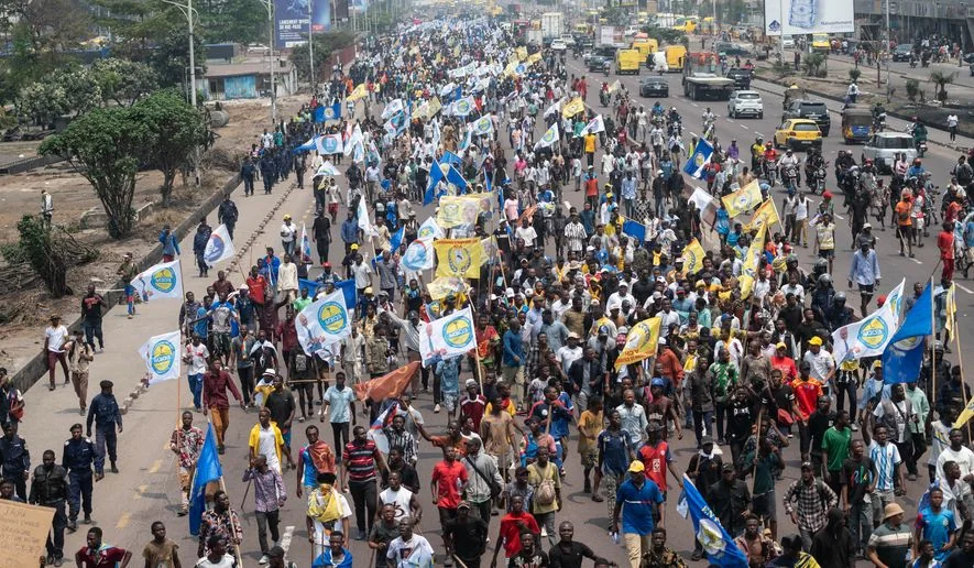 Tear gas, arrests as DR Congo opposition protests over proposed constitutional changes