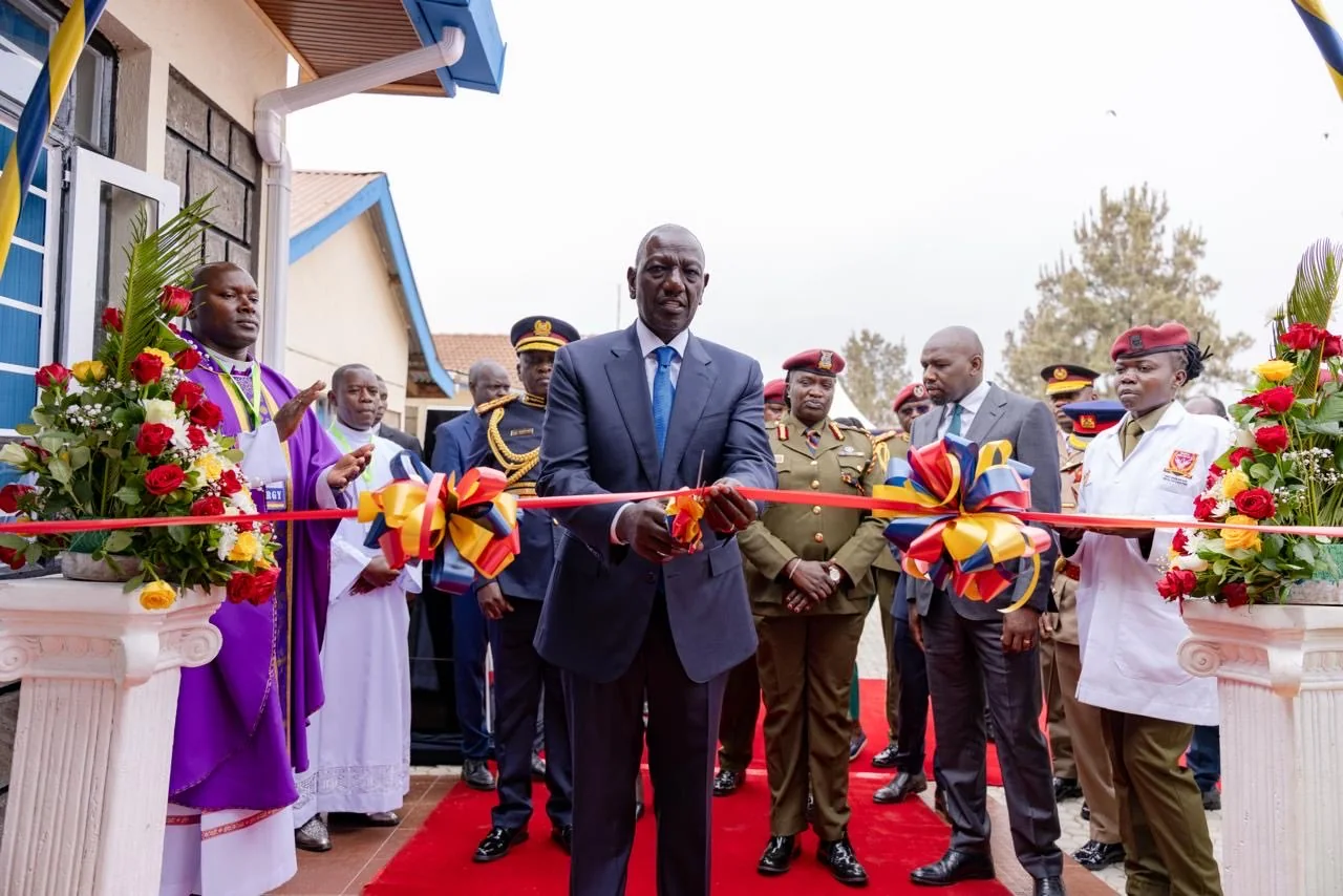 Ruto opens expanded GSU hospital as police welfare drive gains pace