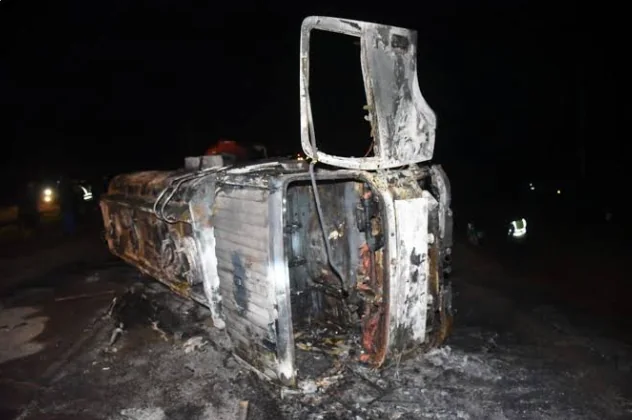 Uasin Gishu oil tanker fire leaves seven with severe burns, 11 in ICU