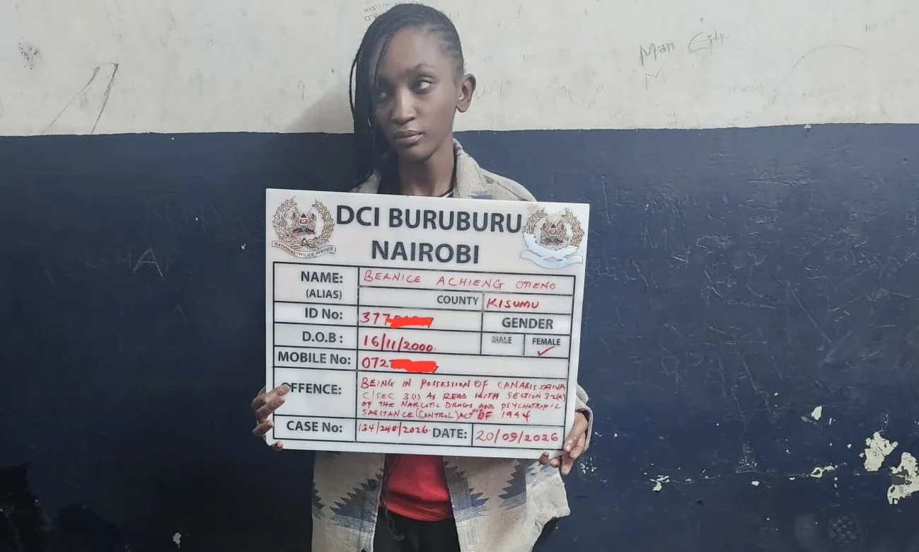 Nairobi woman arrested with 12 rolls of bhang hidden inside bread