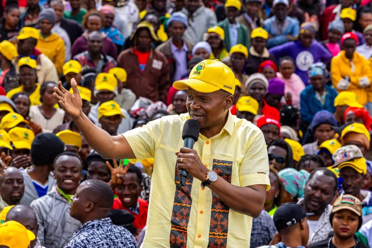 Kindiki pitches Sh39bn projects in Meru vote battle