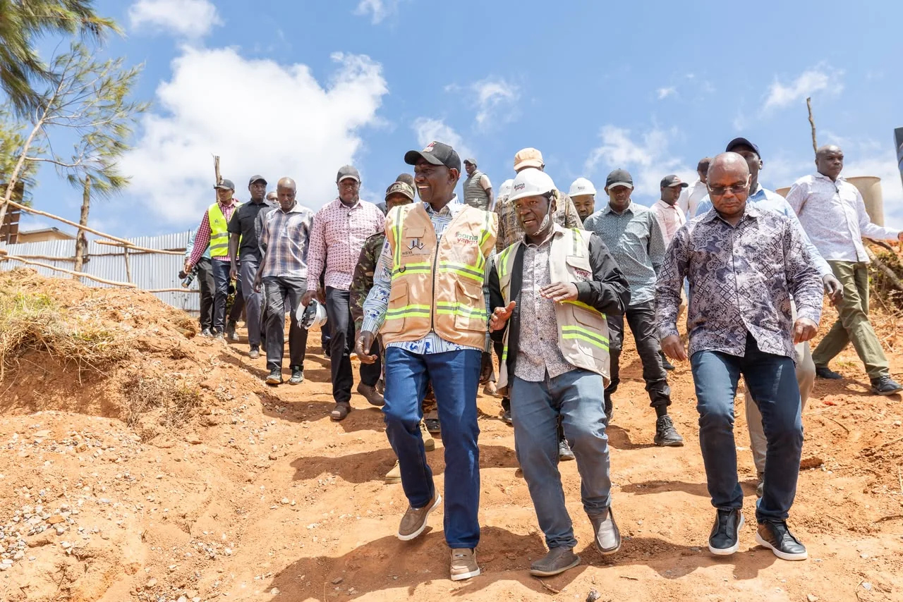 Ruto responds to Kalonzo’s ‘God’s Work’ remark on road projects