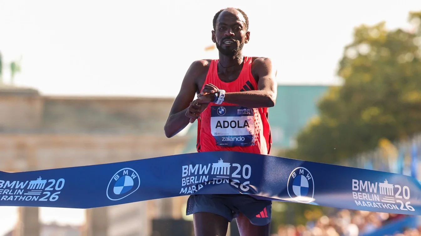 Guye Adola wins Berlin Marathon, as Assefa misses out on world record