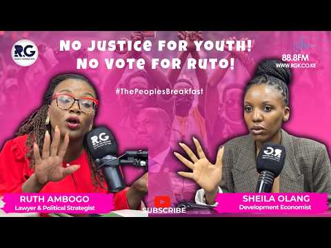 Ruto Must Answer for Youth Killings Before 2027;  No Justice! No Vote!! ~ Ruth Ambogo & Sheila Olang