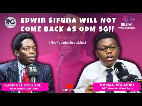 Kasmuel McOure: Those Hyping Edwin Sifuna Should Take Him as Secretary General In Their Own Parties
