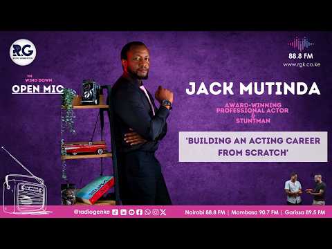 How To Build Your Career And Navigate The Creative Industry ~ Jack Mutinda, Professional Actor