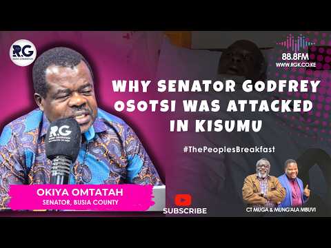 Why Senator Godfrey Osotsi Was Attacked In Kisumu. Police Must Act! ~ Okiya Omtatah