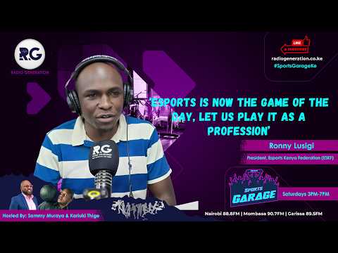 Developing Esports As A Profession In Kenya ~ Ronny Lusigi, President Esports Kenya Federation.