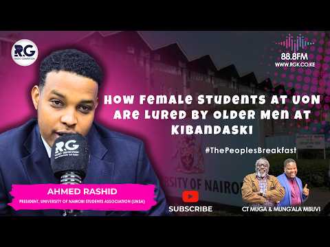 How Female Students in University of Nairobi Are Lured by Older Men At Food Eateries ~ Ahmed Rashid