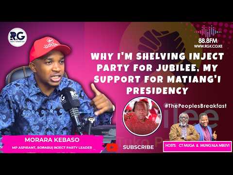 Why I'm Shelving Inject Party and Joining Jubilee for the Borabu MP Race ~ Morara Kebaso