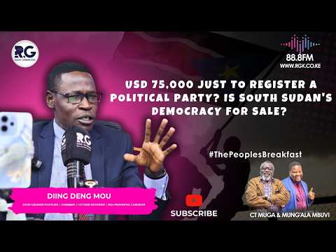 USD 75,000 Just to Register a Political Party? Is South Sudan's Democracy for Sale?