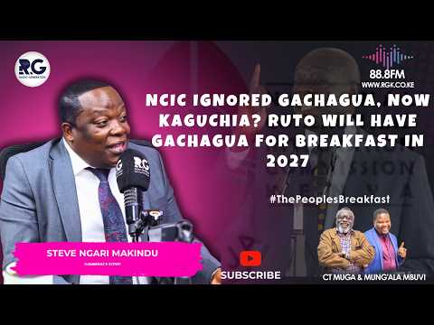 NCIC Ignored Gachagua, Now Kaguchia? Ruto Will Have Gachagua For Breakfast in 2027