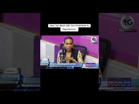 How Too Much Salt Can Contribute to Hypertension ~ Eva Wamarema.