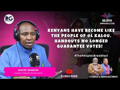 Kenyans Have Become Like The People Of Ol Kalou. Handouts No Longer Guarantee Votes! ~ David Sankok