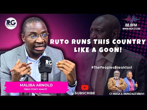 Ruto Runs This Country Like a Goon! We have a  Government of Goons: Maliba Arnold
