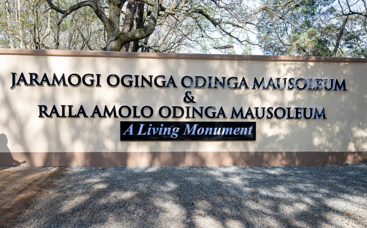 Raila Amolo Odinga Mausoleum in Bondo, Siaya County.